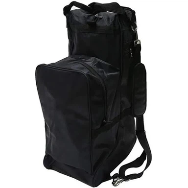 Jazdecká taška na úpravu vlasov hnedá